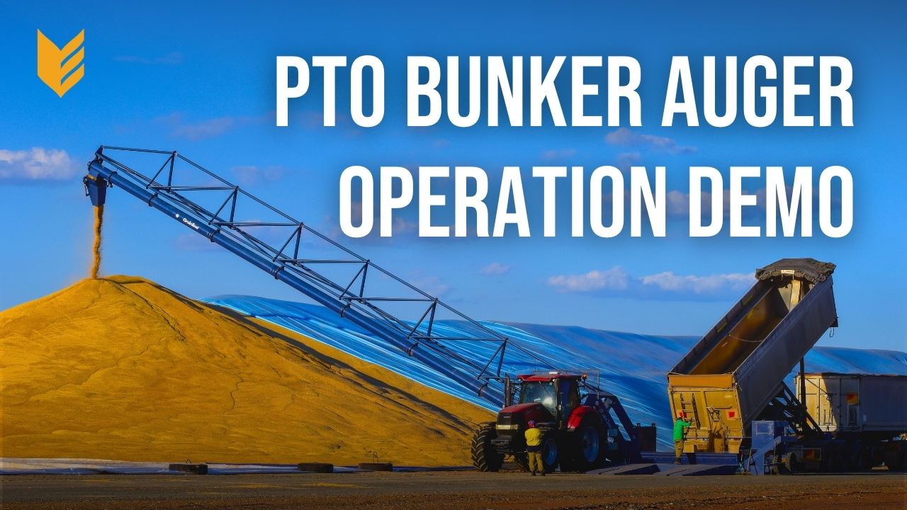 PTO Drive Bunker Auger Operator Demo