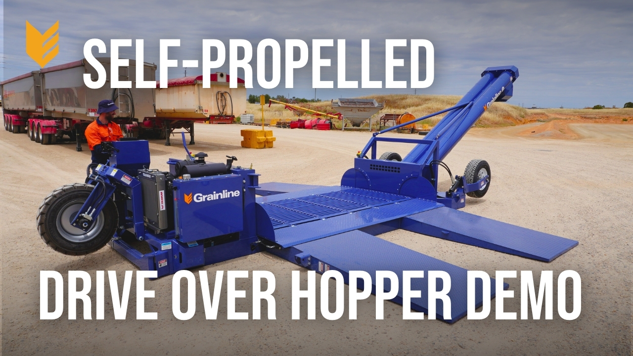 Self-Propelled Drive Over Hopper Demo